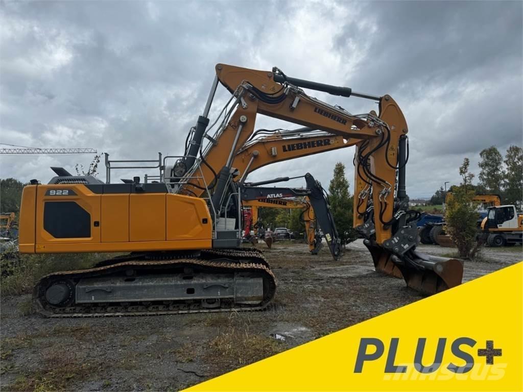 Liebherr R922 Gravemaskiner på larvebånd