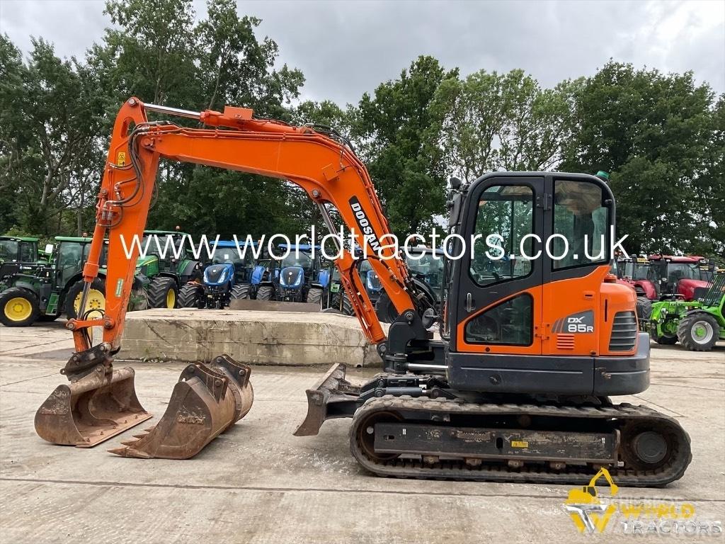 Doosan DX 85 R-3 Midi-gravemaskiner 7t - 12t