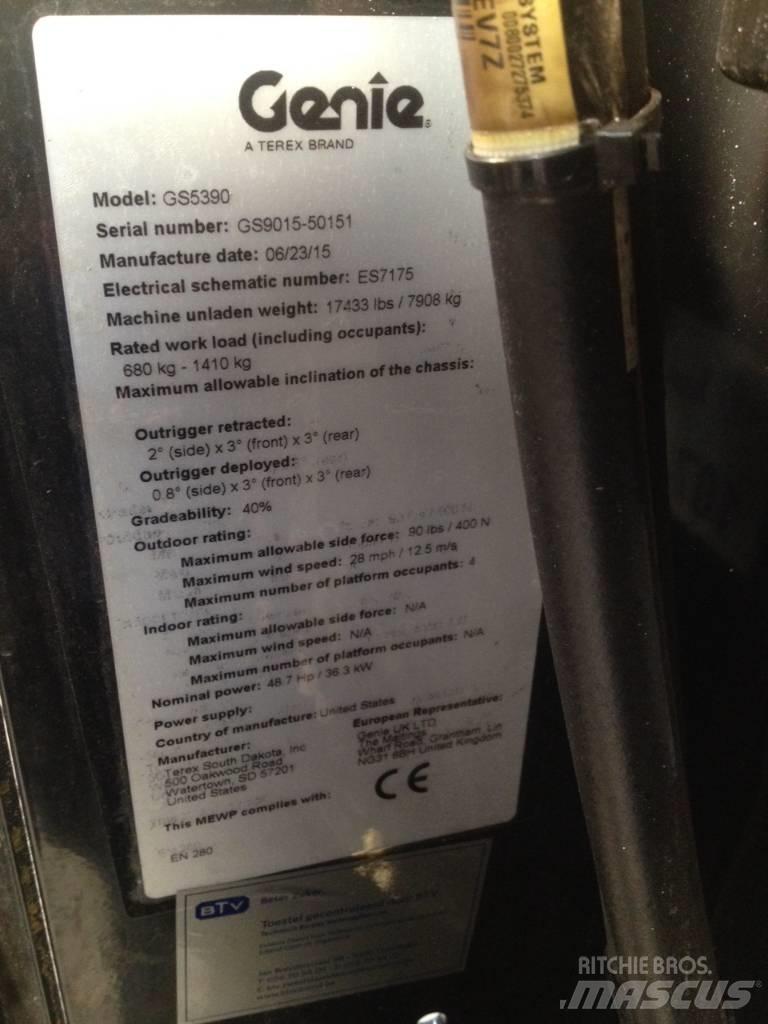 Genie GS 5390 Saxlifte