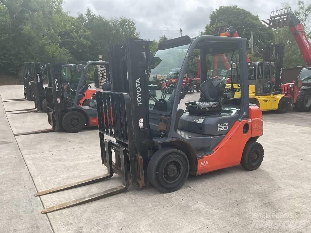 Toyota 02-8 FDF 20 Diesel gaffeltrucks