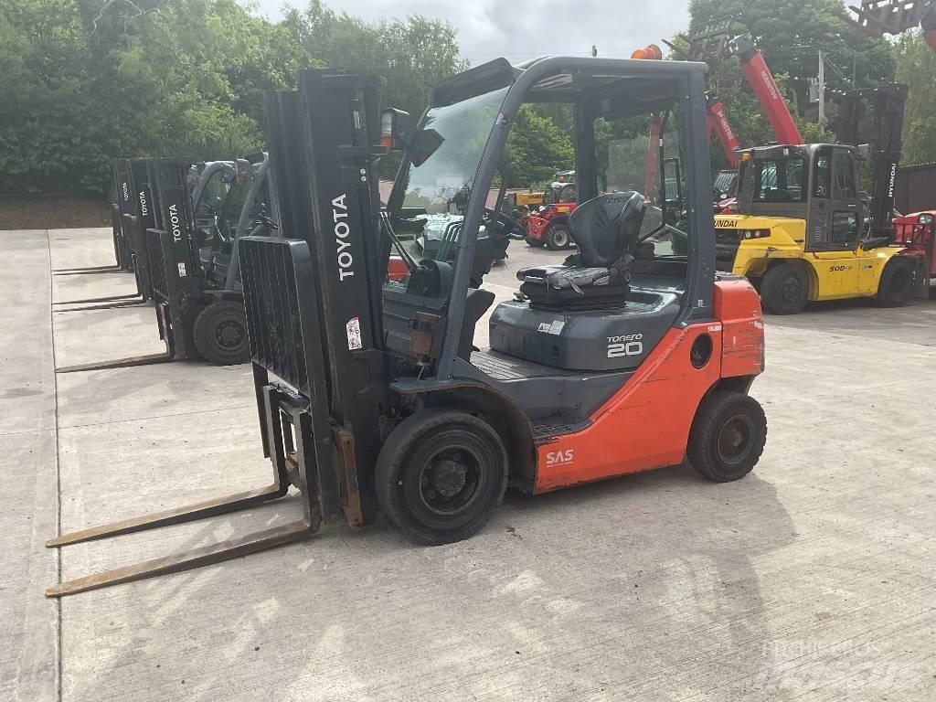 Toyota 02-8 FDF 20 Diesel gaffeltrucks