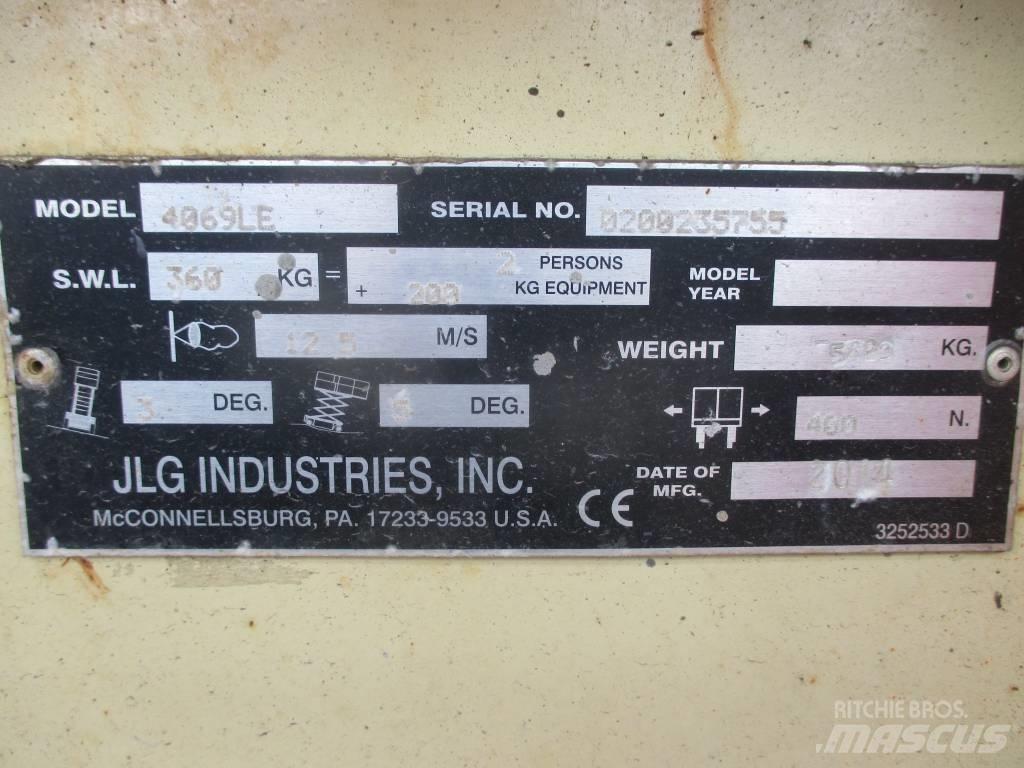 JLG 4069 LE Saxlifte