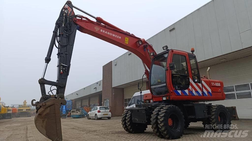 Fiat-Hitachi EX135W Gravemaskiner på hjul