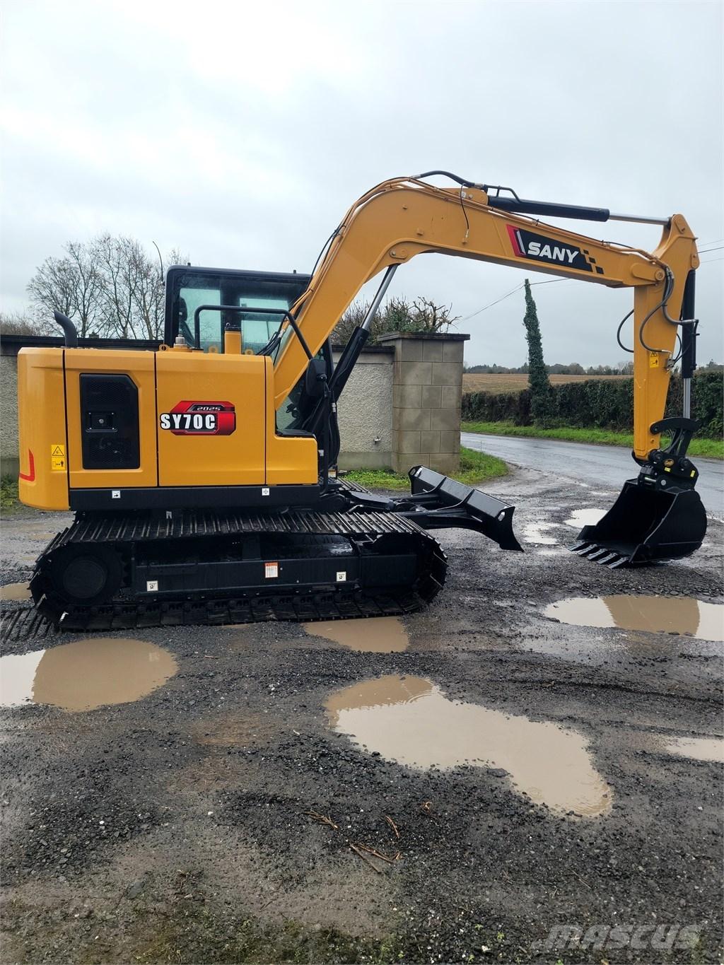 Sany SY 70 C Midi-gravemaskiner 7t - 12t