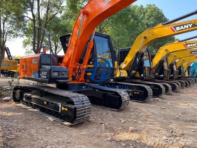 Hitachi ZX 120 Gravemaskiner på larvebånd
