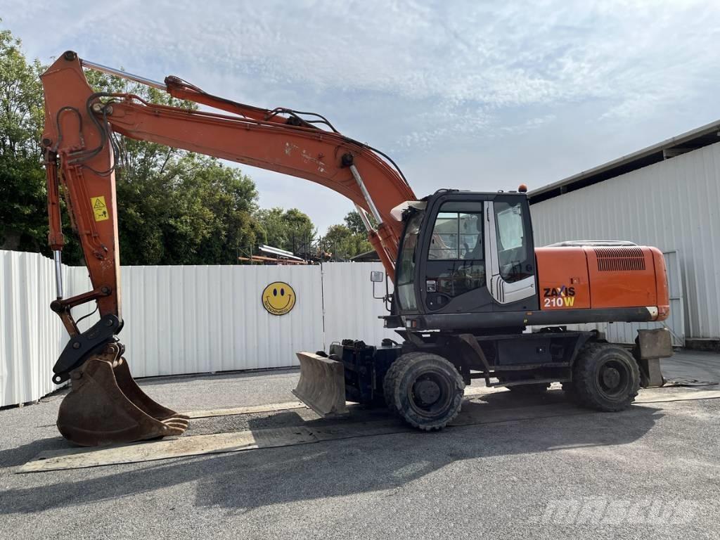 Hitachi ZX210W-3 Gravemaskiner på hjul