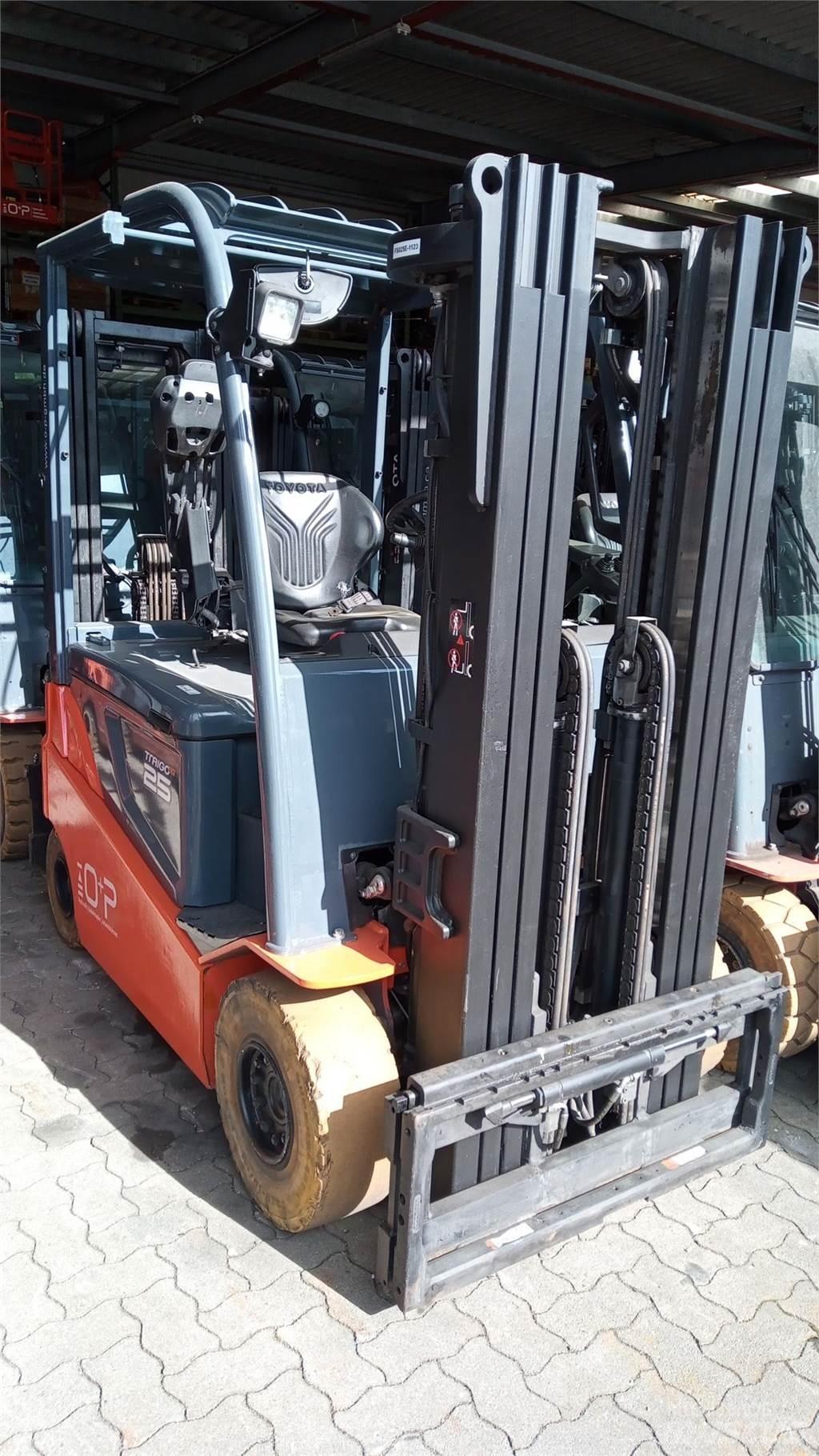 Toyota 8FBMKT25 El gaffeltrucks