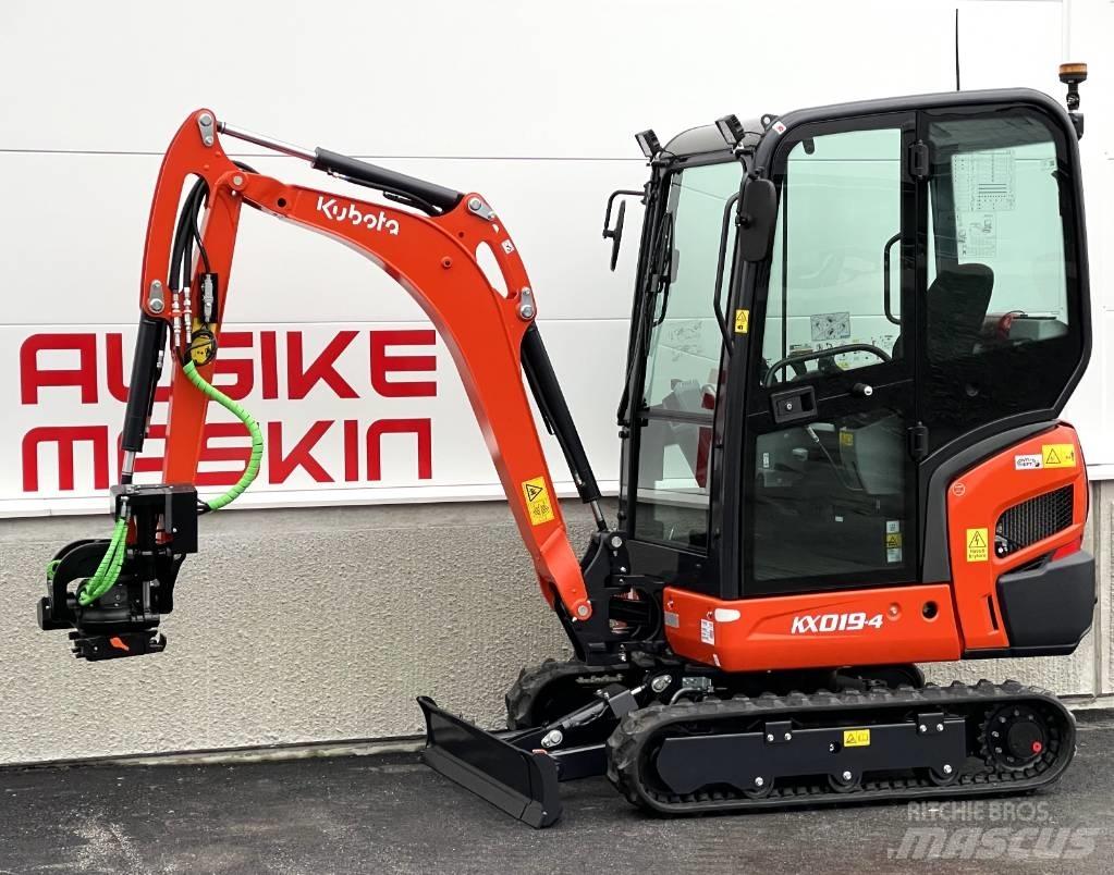 Kubota KX 019-4 Minigravemaskiner