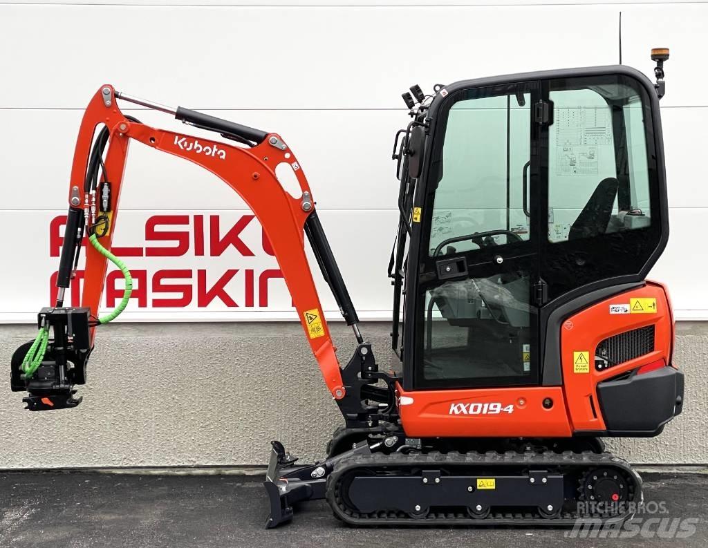 Kubota KX 019-4 Minigravemaskiner