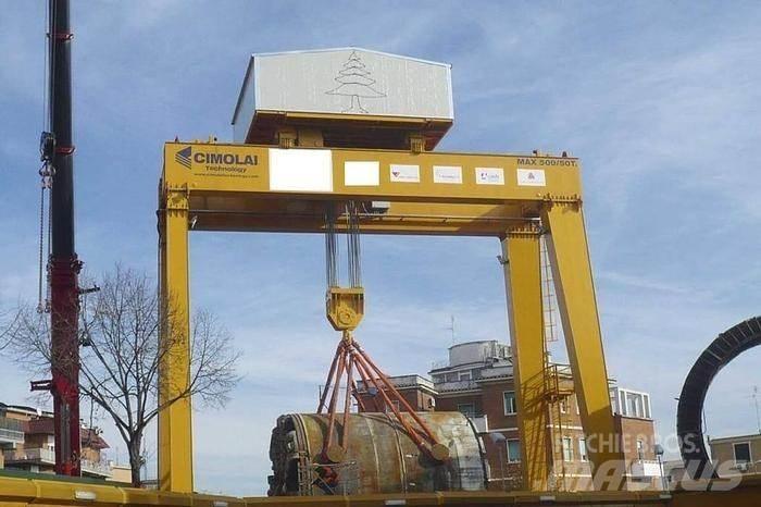  CIMOLAI RGC500Ton Løbekran og portalkraner