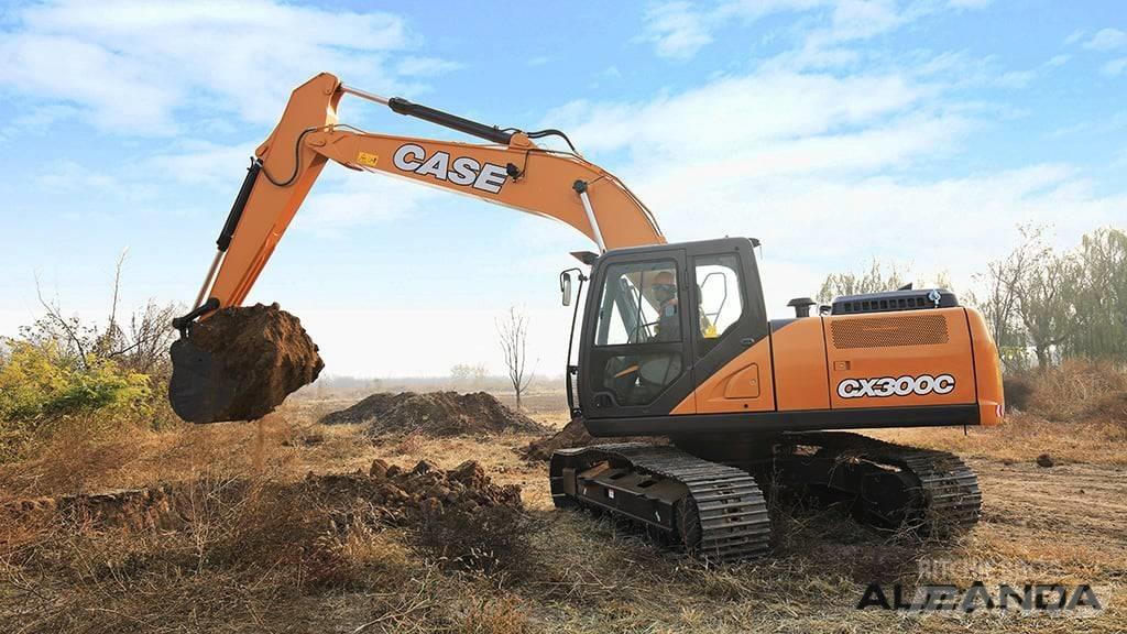 CASE CX 300 C Gravemaskiner på larvebånd