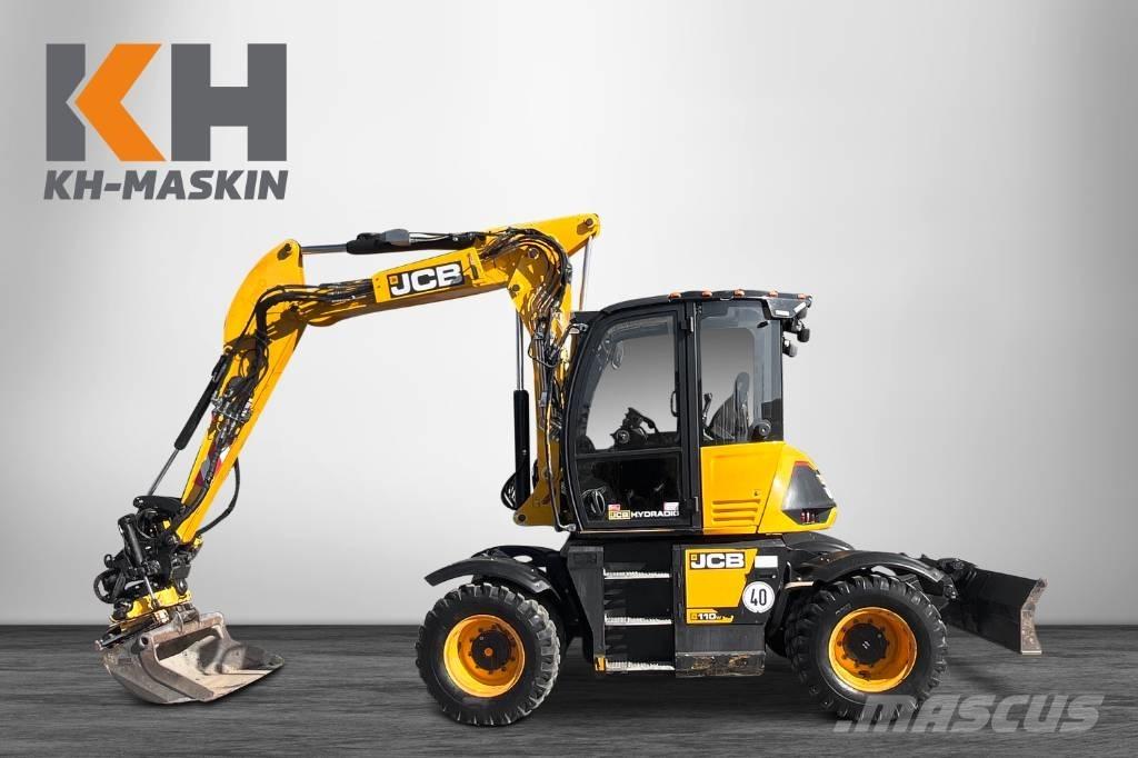 JCB 110 W Hydradig Gravemaskiner på hjul