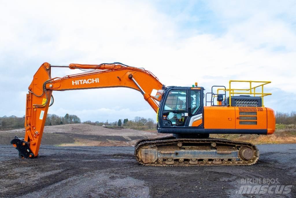 Hitachi ZX350LC Gravemaskiner på larvebånd