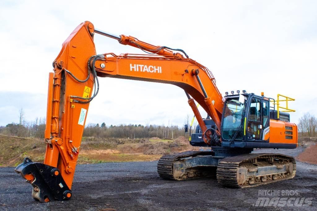 Hitachi ZX350LC Gravemaskiner på larvebånd