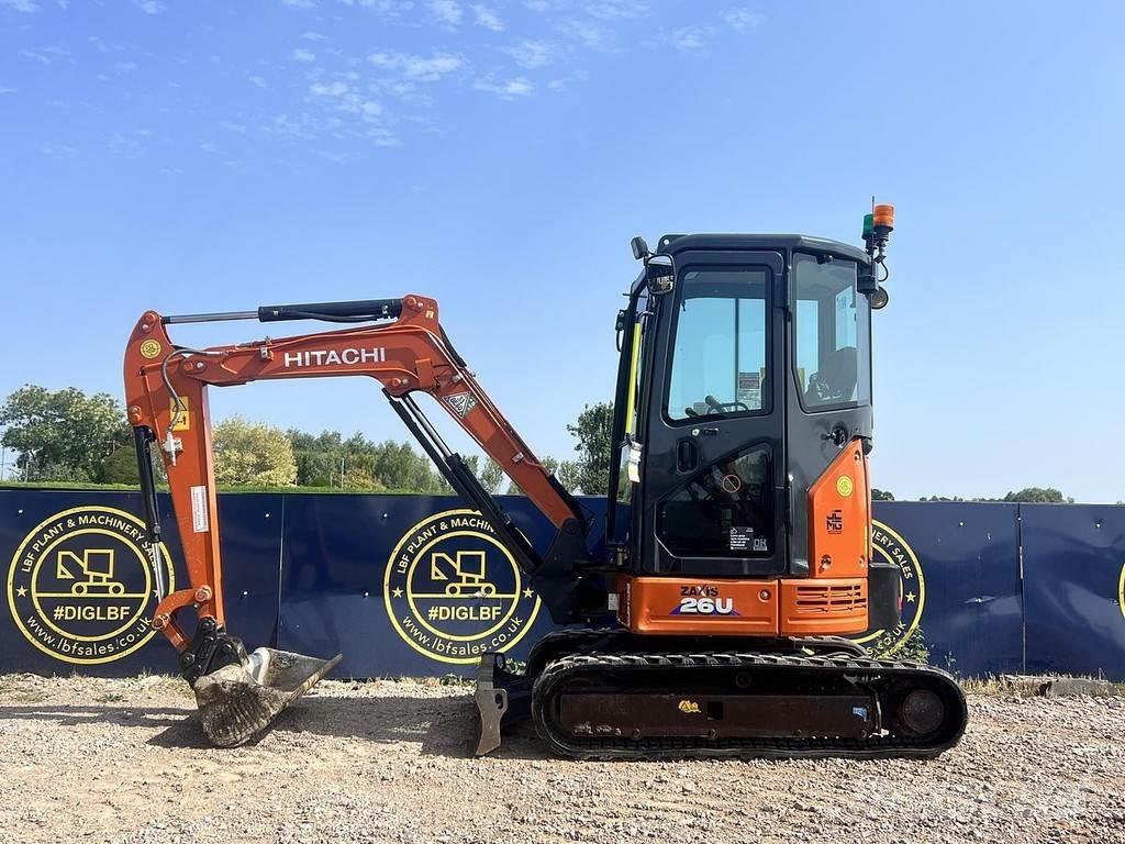 Hitachi ZX26U Special gravemaskiner