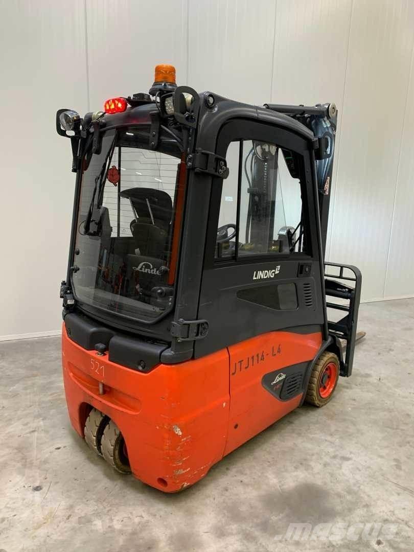 Linde E16 El gaffeltrucks