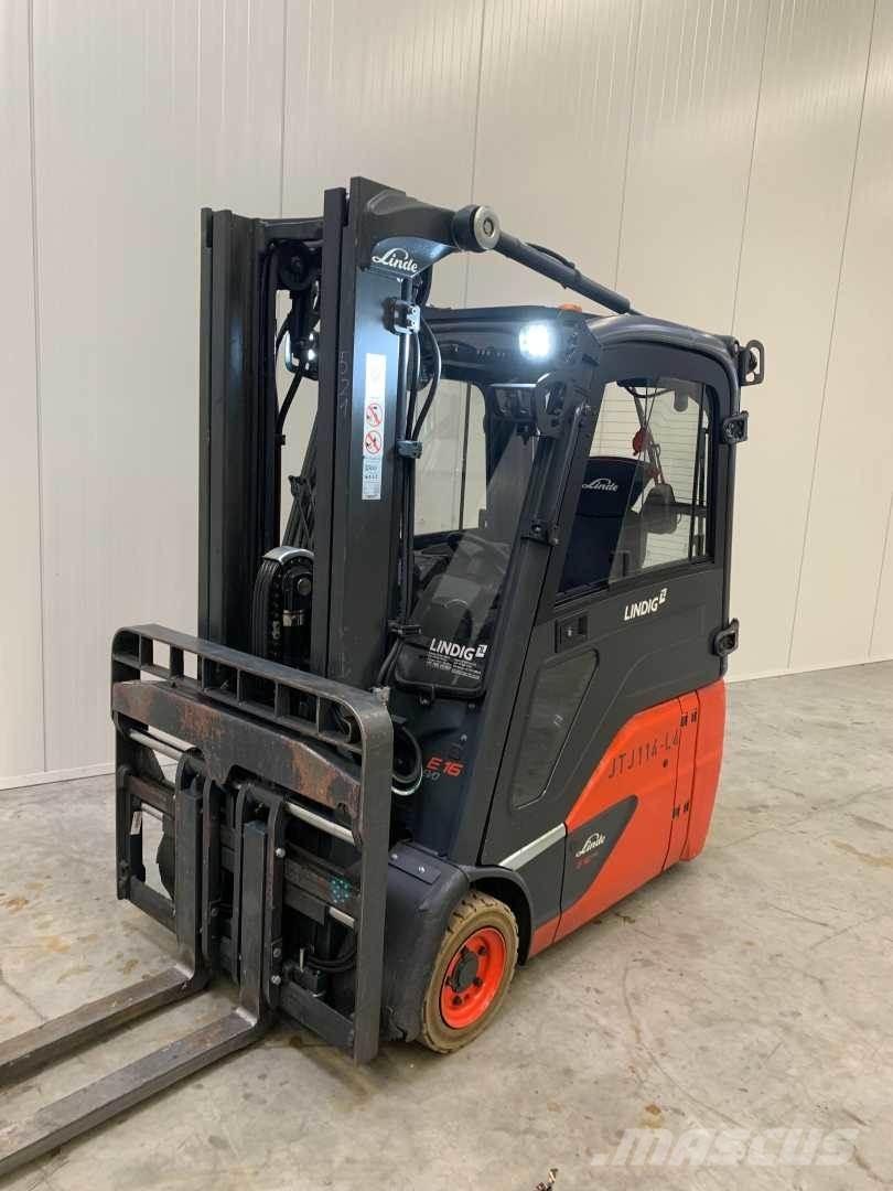 Linde E16 El gaffeltrucks