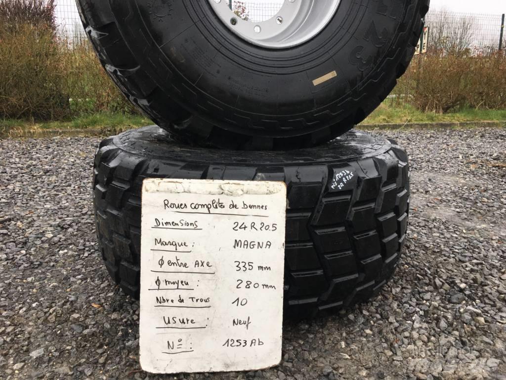  MAGNA TYRES 24R20.5 Hjul, Dæk og Fælge