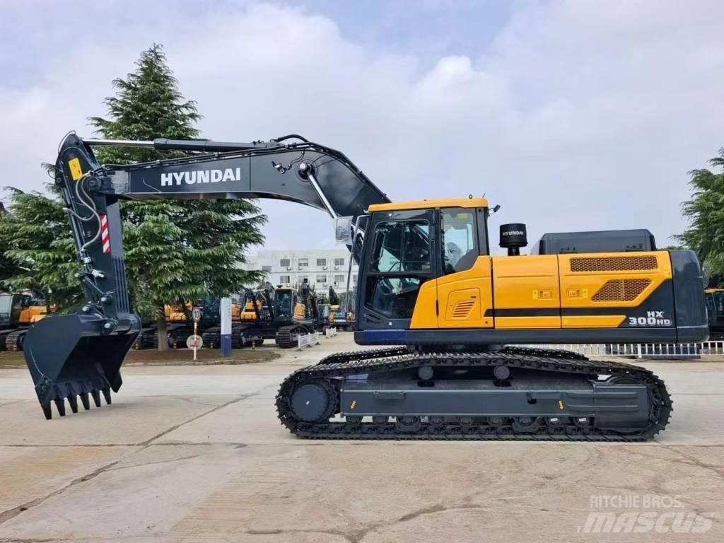 Hyundi HX300 Gravemaskiner på larvebånd