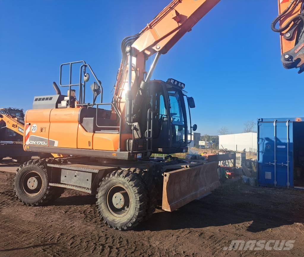 Doosan DX170W-5 Gravemaskiner på hjul