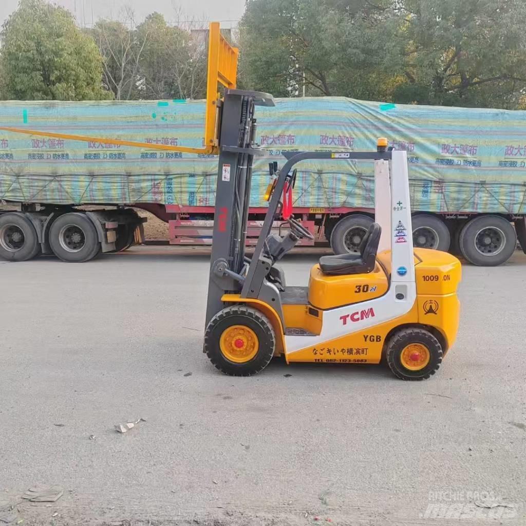 TCM FD30 Diesel gaffeltrucks
