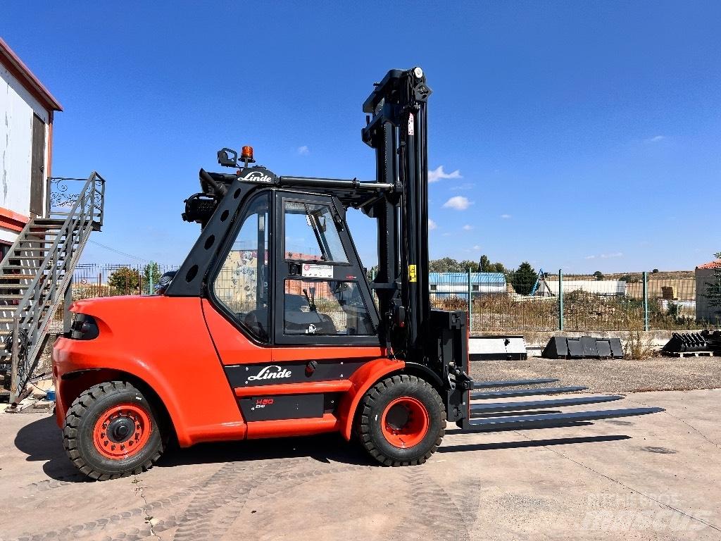 Linde H 80 Diesel gaffeltrucks