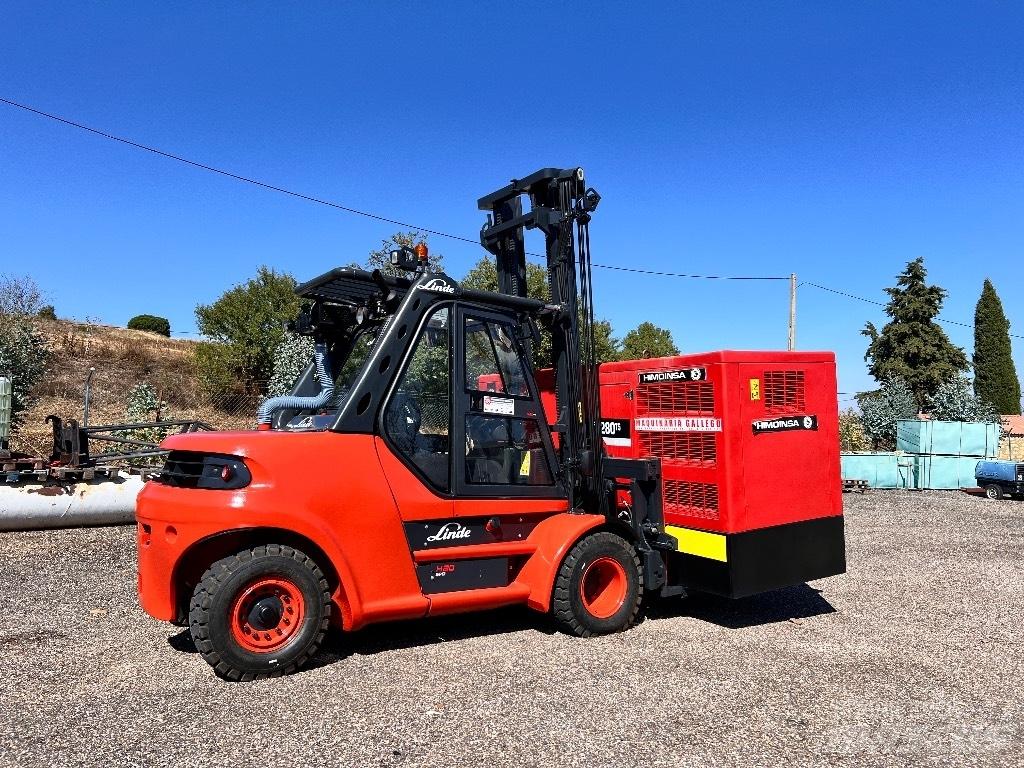 Linde H 80 Diesel gaffeltrucks
