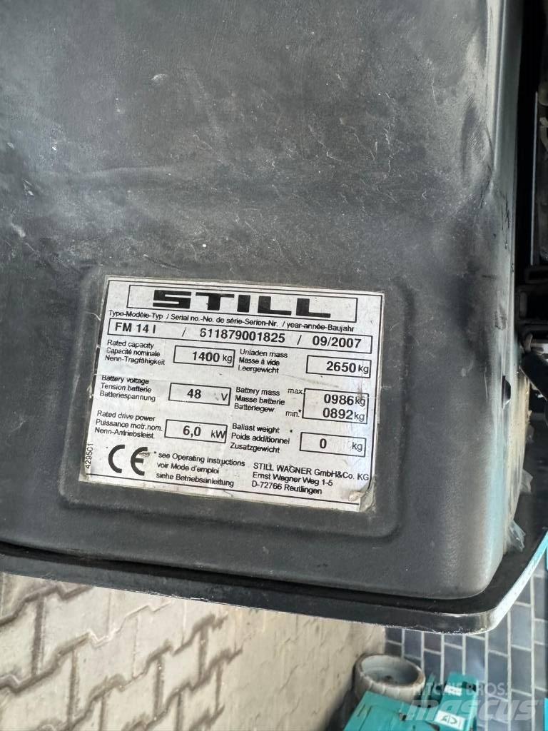 Still FM 14 l Reachtruck