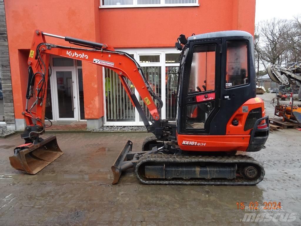 Kubota 101-3 Minigravemaskiner