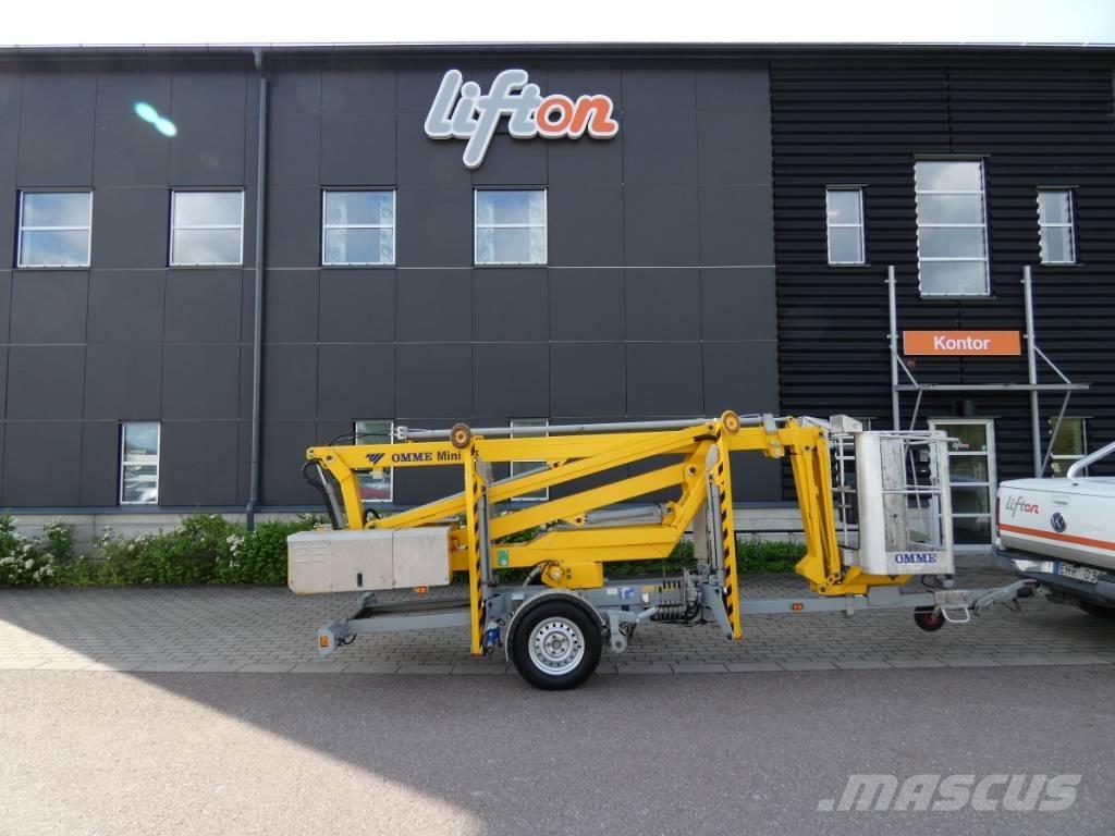 Omme Mini 15 EXBJ Trailermonterede lifte