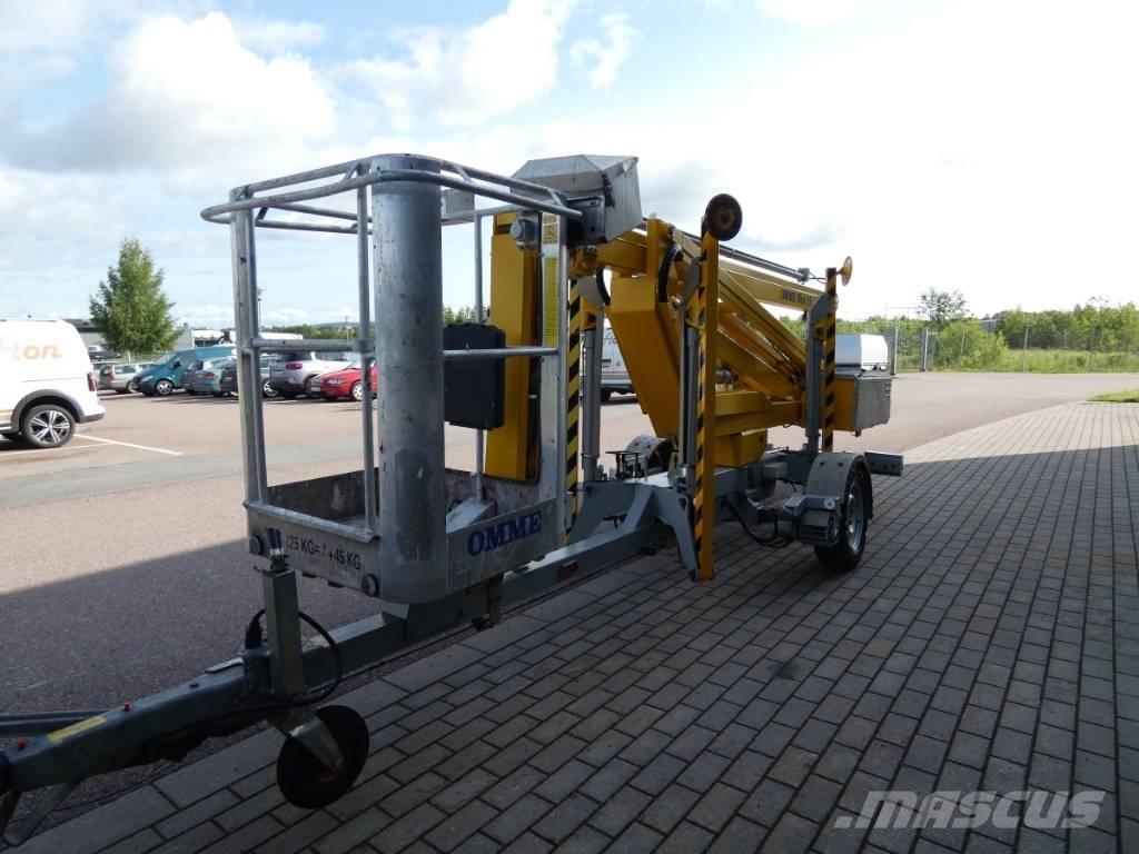 Omme Mini 15 EXBJ Trailermonterede lifte