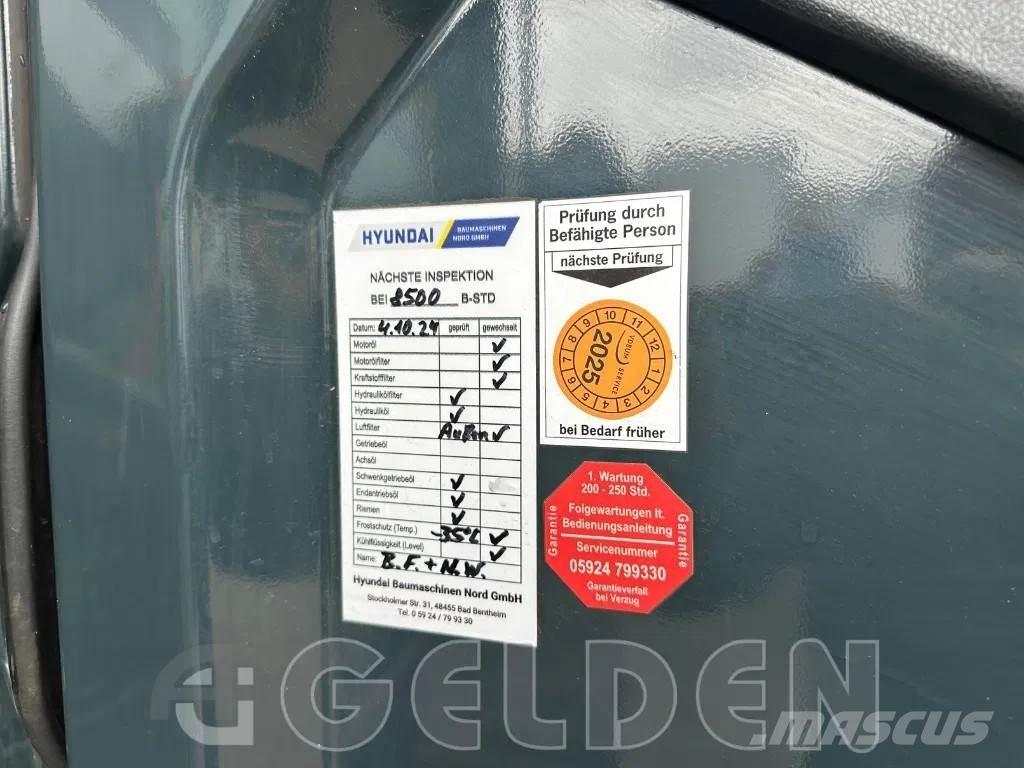Hyundai HX220L Gravemaskiner på larvebånd
