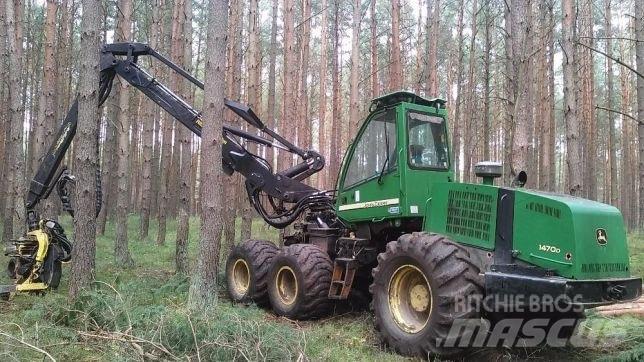 John Deere 1470D Skovningsmaskiner