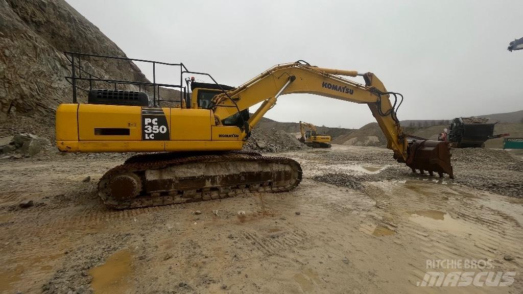 Komatsu PC 350 LC Gravemaskiner på larvebånd