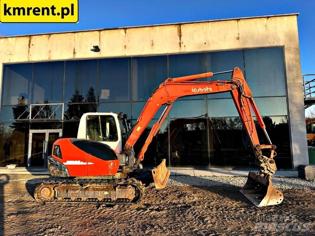 Kubota KX 080-3 Midi-gravemaskiner 7t - 12t