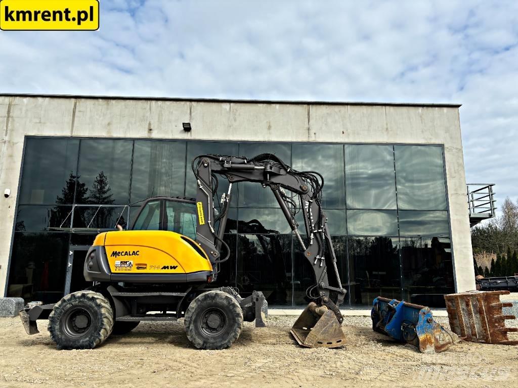 Mecalac 714 MW Gravemaskiner på hjul