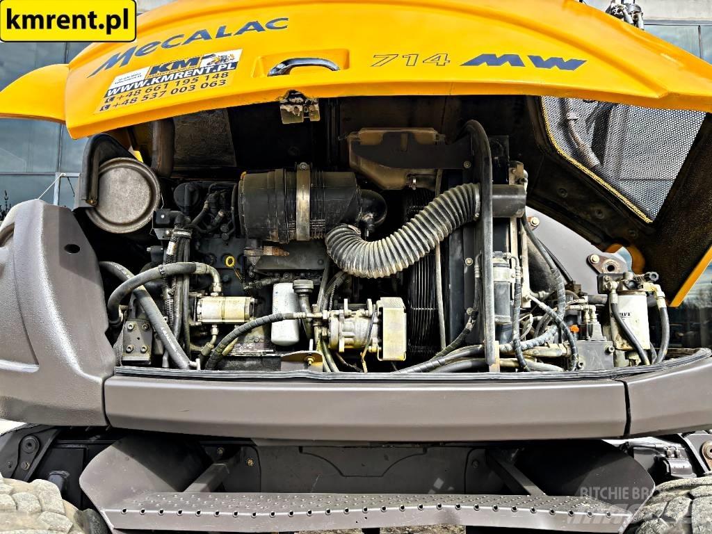 Mecalac 714 MW Gravemaskiner på hjul
