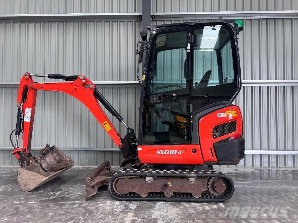 Kubota KX 018-4 Minigravemaskiner