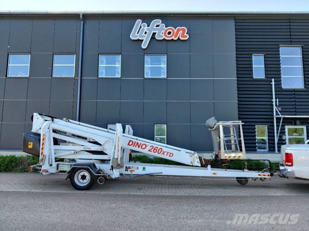 Dino 260 XTD Skylift Trailermonterede lifte