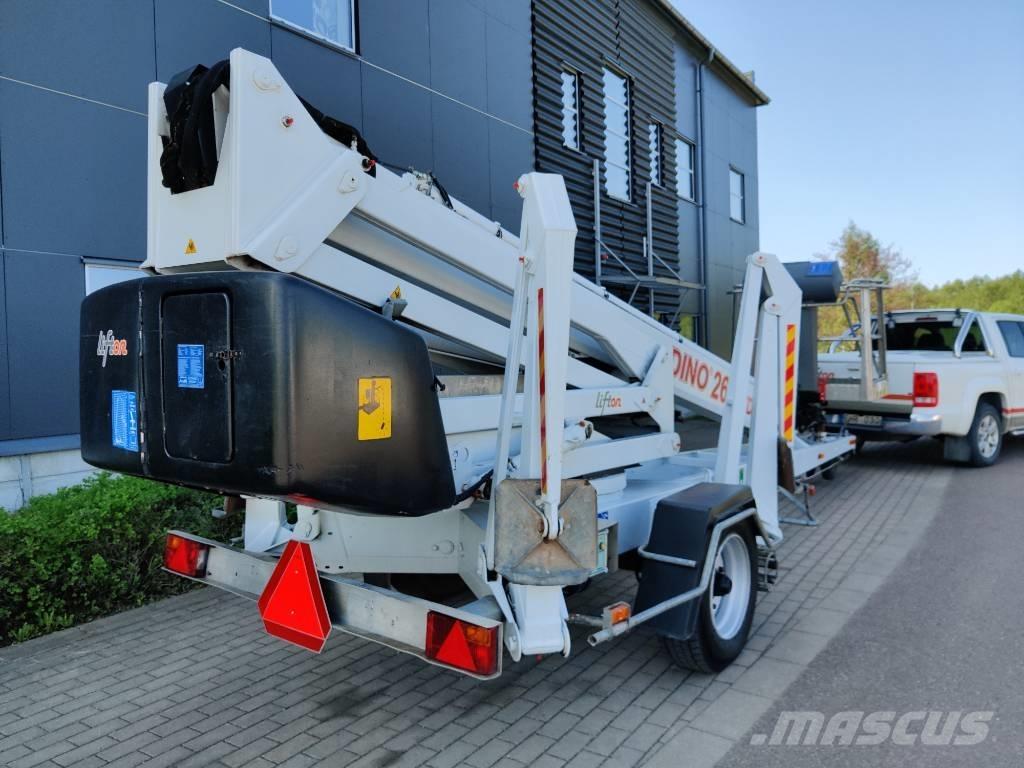 Dino 260 XTD Skylift Trailermonterede lifte