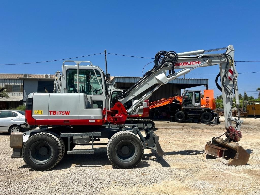 Takeuchi TB 175 W Gravemaskiner på hjul
