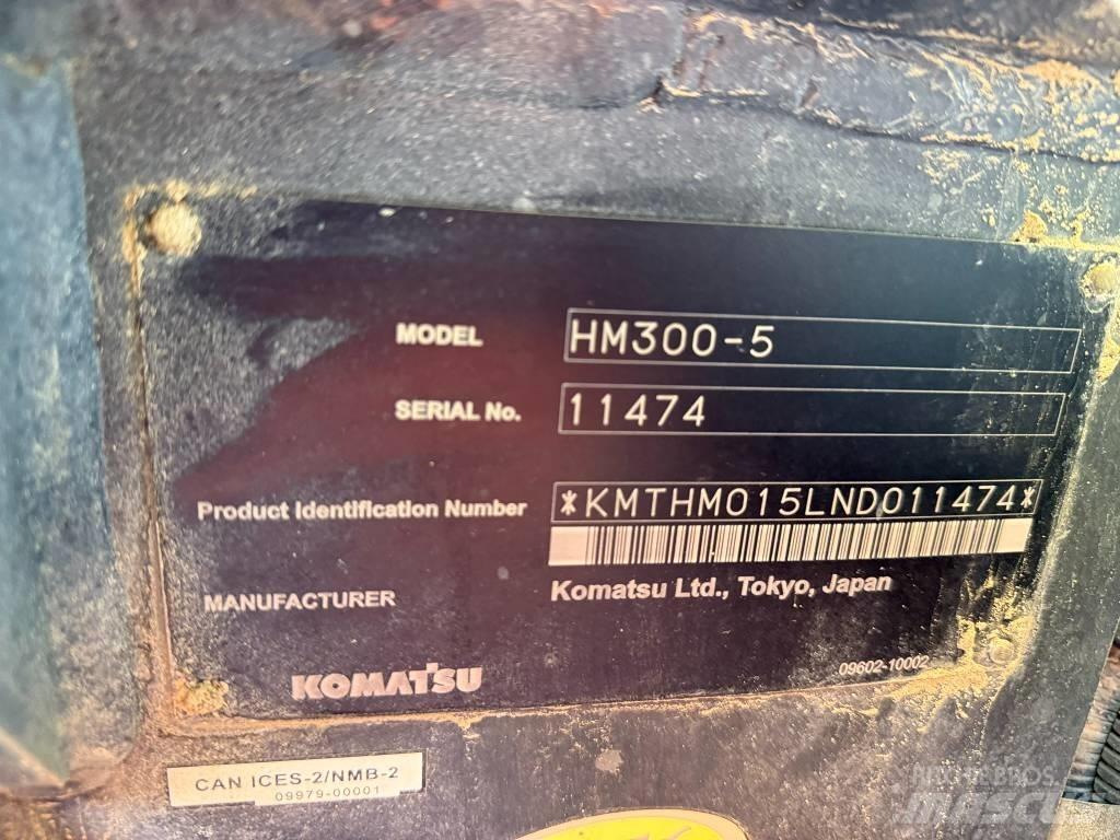 Komatsu HM300-5 Terrængående lastbiler