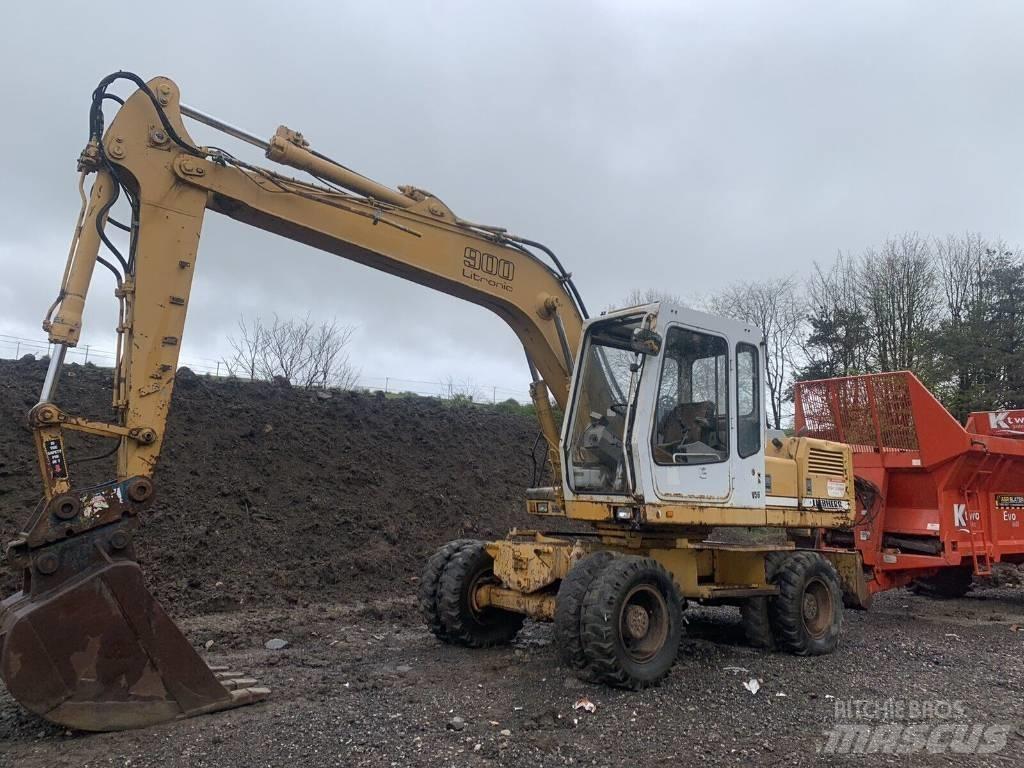 Liebherr 900 Gravemaskiner på hjul
