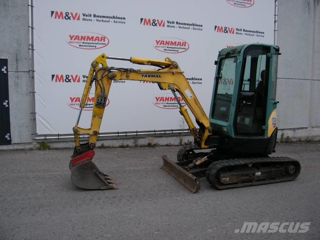 Yanmar Vio 25 CR-3 Minigravemaskiner