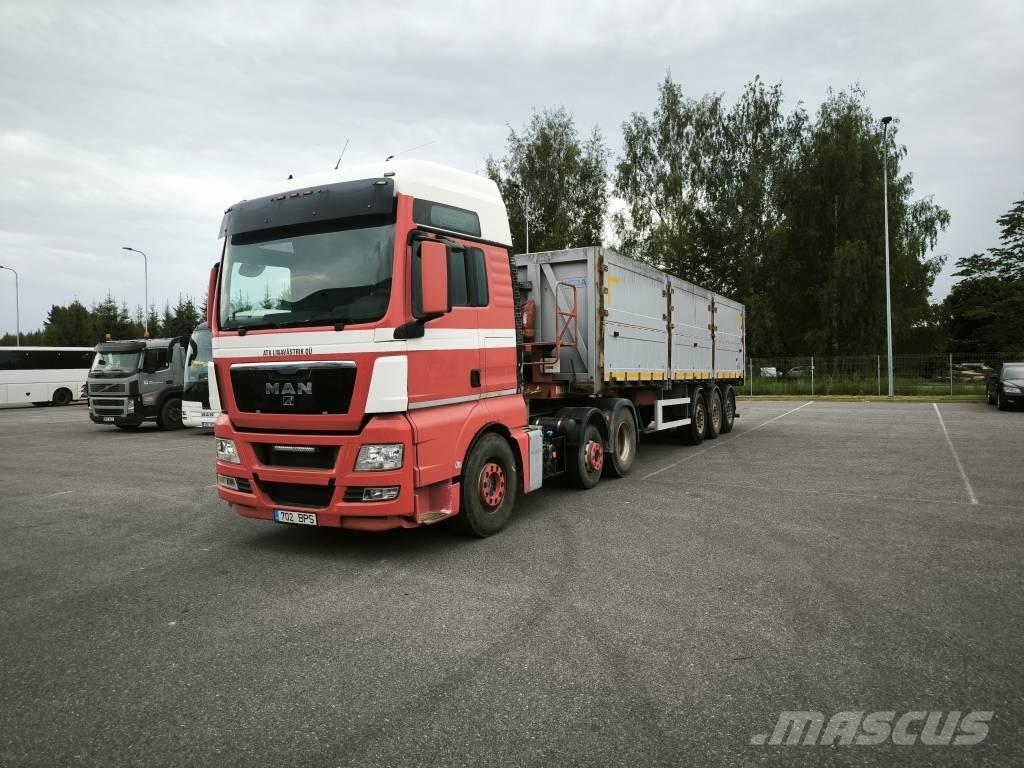 Mega MNW Semi-trailer med tip