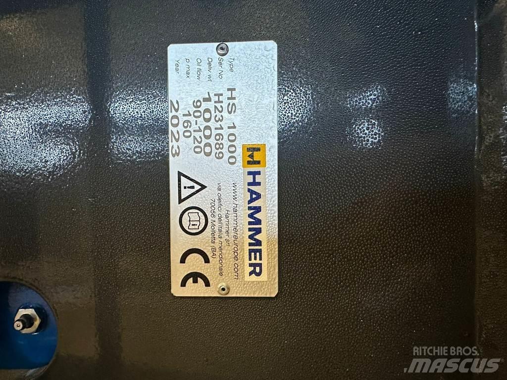 Hammer HS1000 Hydraulik / Trykluft hammere