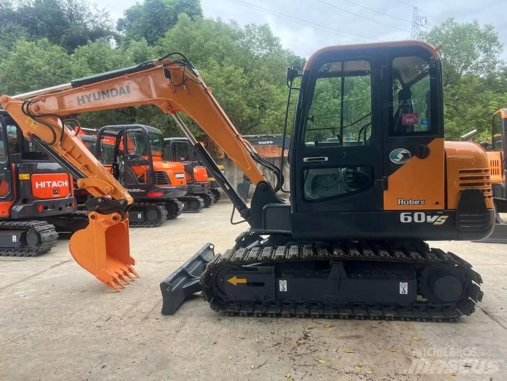 Hyundai 60vs Minigravemaskiner