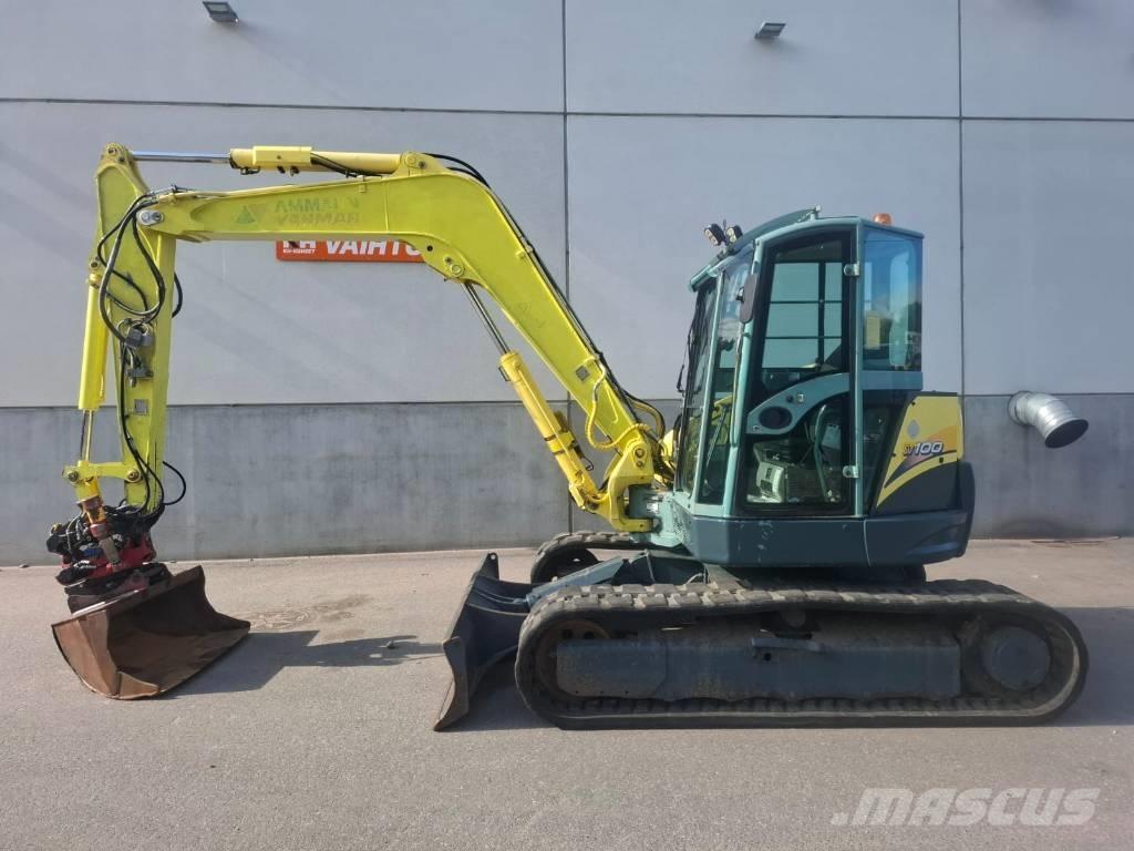 Yanmar SV 100 Midi-gravemaskiner 7t - 12t