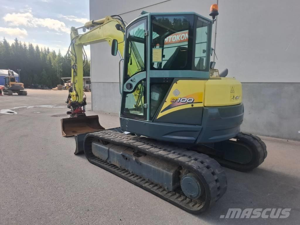 Yanmar SV 100 Midi-gravemaskiner 7t - 12t