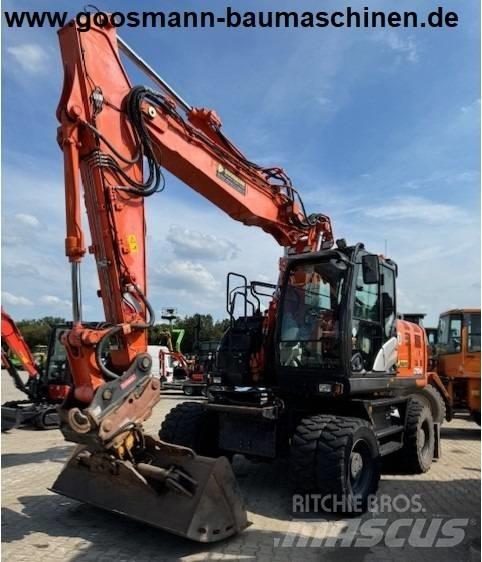 Hitachi ZX 170 W-6 Gravemaskiner på hjul